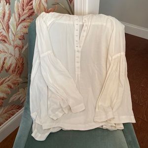 Free People Bell Sleeve Blouse